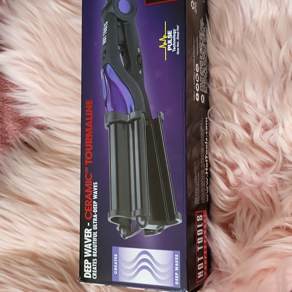Brand New HOT TOOLS CERAMIC TOURMALINE DEEP WAVER - Picture 2 of 4